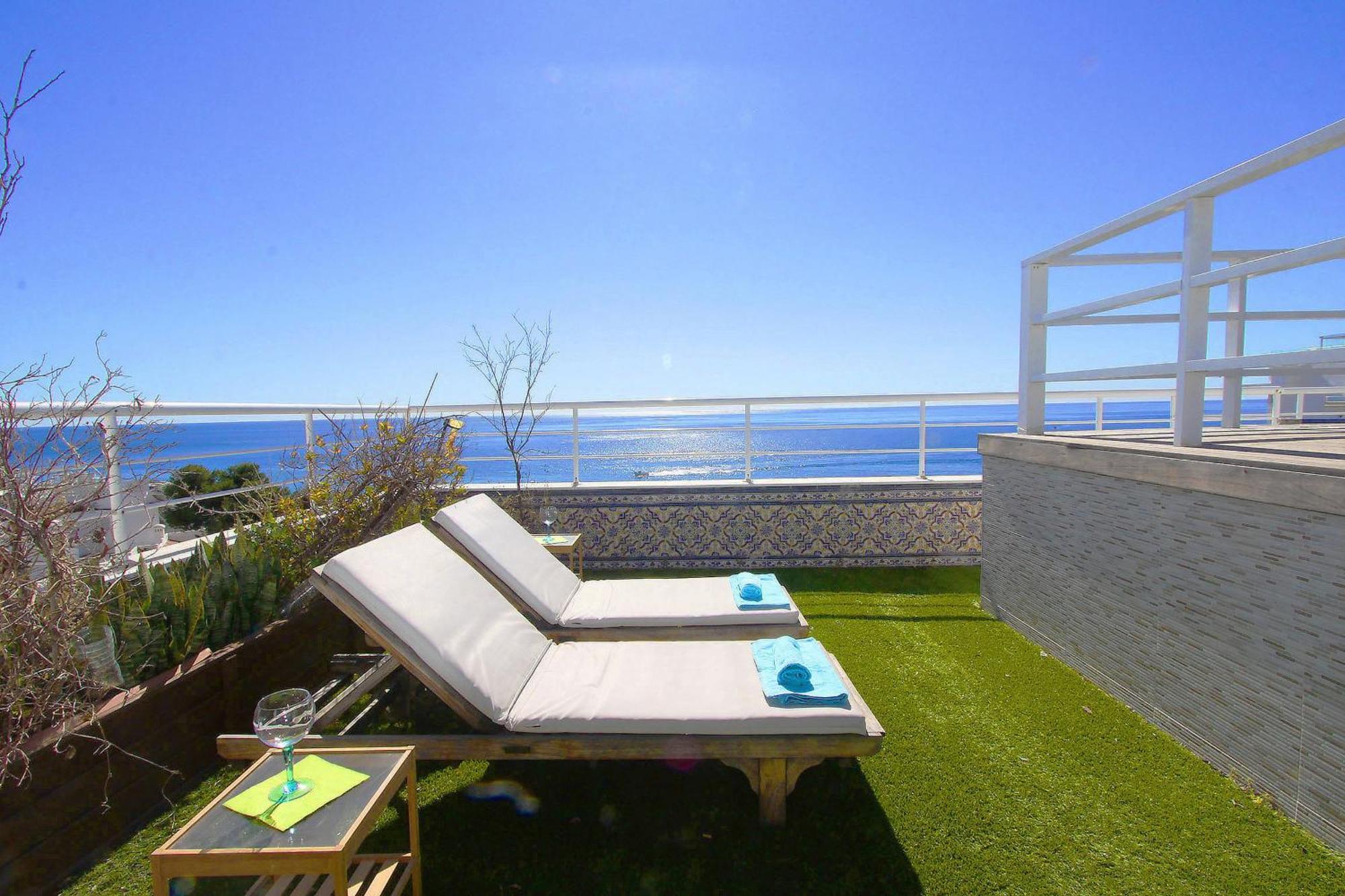 1149 Unique Beachfront Penthouse Center 400m2 * Marbella
